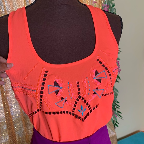 Cut Out Racerback Tank - Picture 2 of 5